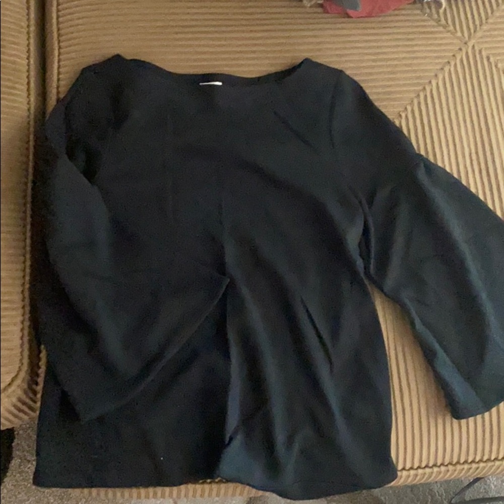 Black work blouse